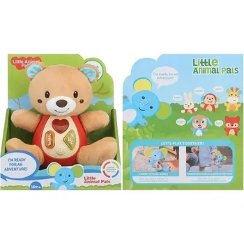 plyšák PLYŠOVÝ MEDVÍDEK SE SVĚTLEM A HUDBOU