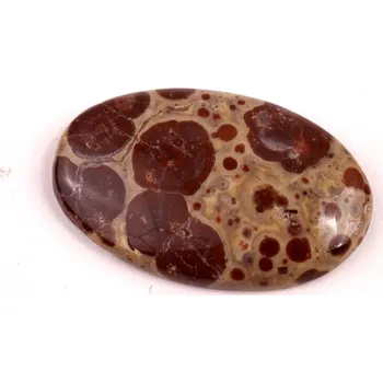 Přírodní kámen Kabošon Asteroid Jaspis č.6277 (32x21x5mm)