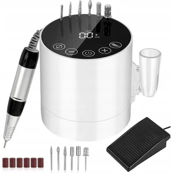 ELEKTRICKÝ PILNÍK NA NEHTY 35000 RPM MANIKÚRA 220V DOTYKOVÝ LED PANEL