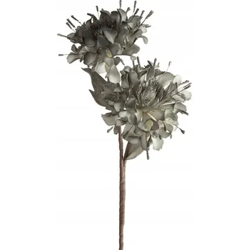umělá květina Umělá květina dekorativní 88 cm popelavá z EVA pěny