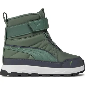 Dívčí zimní obuv Dětské zimní vysoké boty Puma Sněhule Evolve Boot AC+ 392645-03, velikost 34