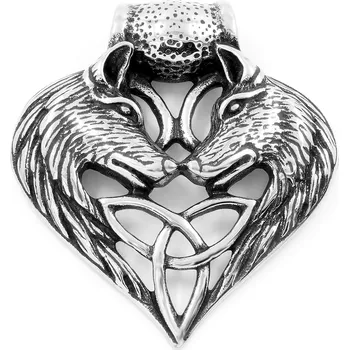 Přívěsek BRUNOshop.cz Přívěsek VLČÍ SRDCE