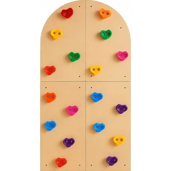 Dřevěná hračka Lezecká stěna Lama - dřevo/barevná