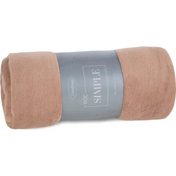 Přehoz na lůžko Deka SIMPLE 1 karamelová