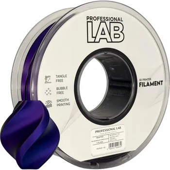 Filament Profesionální LAB 1kg PLA filament Silk Tri Color Modrá Fialová Černá
