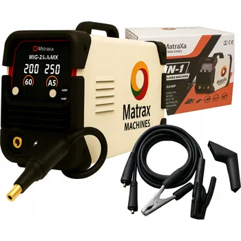 Svářečka INVERTOROVÁ SVÁŘEČKA 4V1 MMA MIG LIFT TIG 230V IP21S MIG-250A MAX