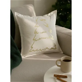 Dekorativní polštářek Sinsay - Vánoční dekorační polštář s motivem stromku - vícebarevná - 330GL-MLC - 330GL-MLC-ONE