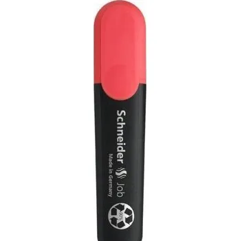 Zvýrazňovač ZVÝRAZŇOVAČ JOB 1-5 MM ČERVENÝ (10 KS), SCHNEIDER