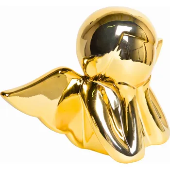 Obraz KRÁSNÁ ZLATÁ FIGURKA ANDĚL SE KŘÍDLY 15 CM