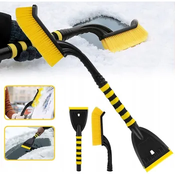 Autoškrabka ŠKRABKA NA LED S KARTÁČEM NA ODSTRAŇOVÁNÍ SNĚHU Z AUTA