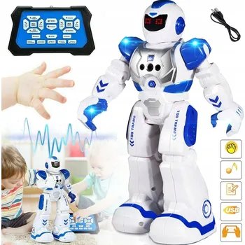 Robot CHYTRÝ ROBOT PRO DĚTI, PROGRAMOVATELNÝ INTERAKTIVNÍ ROBOT NA DÁLKOVÉ OVLÁDÁNÍ