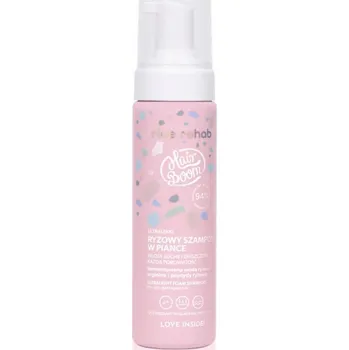 Šampon Hair Boom Rice Rehab 200 ml šampon v pěně