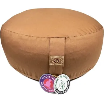 Polštář Yogi & Yogini Hnědý Polštář na Meditaci XL