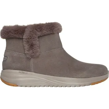 Dámská obuv Dámská zimní obuv Skechers ON-THE-GO STELLAR - COZY STEP 38 Hnědá, Šedá