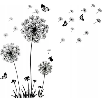 Obraz Nálepky na zeď s pampeliškou DF5125 130x165cm