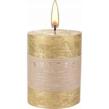 Svíčka Dekorativní parafinová svíčka Bez vůně Artpol 1 ks