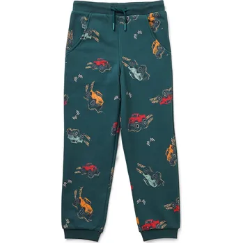 710589 - Tchibo - Dětské joggingové kalhoty - pro kluky - vel. 86/92 - barva: zelená