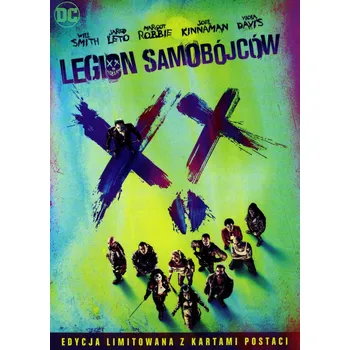 DVD film Legion samobójców (Wydanie Specjalne z kartami postaci) DVD