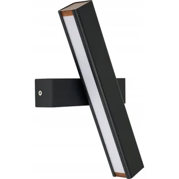 Nástěnné svítidlo Berger 1051 LED nástěnná svítidla černá otočná do chodby 7 W 30cm