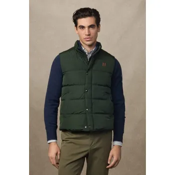 Pánská vesta VESTA HACKETT LONDON HERITAGE GILET DUCK GREEN