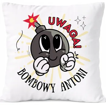 Polštář Polštář Pro Alana jako Dárek s potiskem Fotografie, Bílý PoliDraw