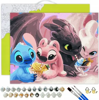 MALOVÁNÍ PODLE ČÍSEL Pro Děti Obrázky K Malování Podle Čísel S RÁMEM