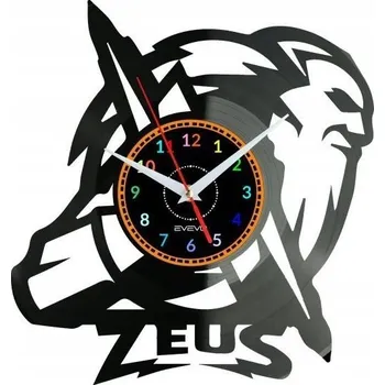 Hodiny Zeus Nástěnné Hodiny Vinylová Deska Moderní Dekorativní Narozeninové