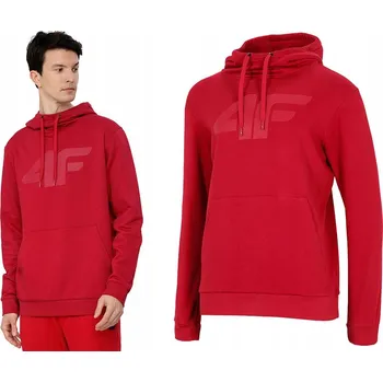 Pánská mikina PÁNSKÁ MIKINA 4F SPORTOVNÍ S KAPUCÍ BAVLNĚNÁ XXL