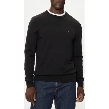 Pánský svetr Svetr Tommy Hilfiger černý klasický velikost XXL