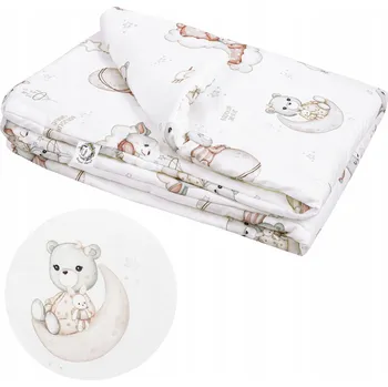 přikrývka Bavlněná přikrývka s výplní 90x120 cm Venus 2v1 Bonjour Cherie