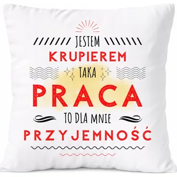 Obraz Dárek Polštář pro doktora s potiskem bílý PoliDraw