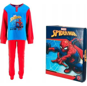 Chlapecké pyžamo Chlapecké pyžamo Spiderman MARVEL s dlouhým rukávem, ideální velikost 104 cm