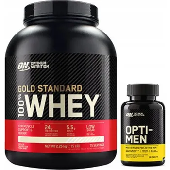 Protein Protein, proteinová směs Optimum Nutrition, prášek 2260 g, příchuť čokoláda a ořech