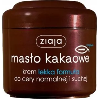 Pleťový krém Ziaja kakaové máslo krém lehká formule pro normální a suchou pleť 200 ml