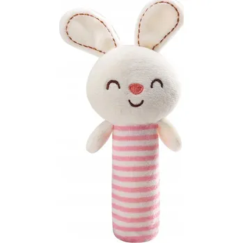 Hračka pro nejmenší Plyšový Králíček králíček Montessori – Senzorická Hračka pro děti