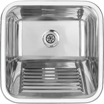 Nerezový dřez Kuchinox Dřez 1 komorový Chios, nerez - SKN_090A, nerez