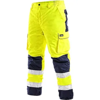 montérky CXS Kalhoty CARDIFF CXS WINTER pas, různé barvy Velikost S žlutá/navy