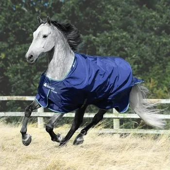 Vybavení pro koně Výběhová deka BUCAS Smartex Medium blue 125cm