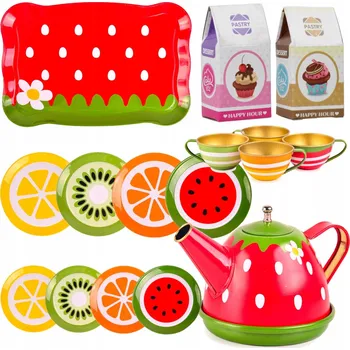 Obraz ČAJOVÁ SOUPRAVA PRO DĚTI KONVICE ŠÁLKY X07