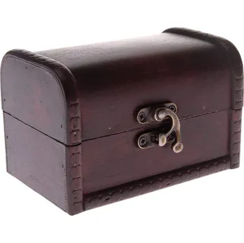 Výtvarná sada Dřevěná truhlička, hnědá