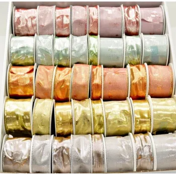 Stuha Stuha látková s drátkem - mix 1 - 40 ks - 2128964