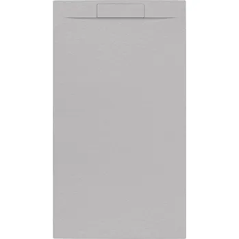 Sprchová vanička Swiss aqua technologies Sprchová vanička obdélníková SAT Fusion 160x80 cm litý mramor Gris Perla SATFU16080GRP