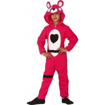 Kojenecké oblečení KIGURUMI PYŽAMO RŮŽOVÝ MEDVĚD KOMBINÉZA 158