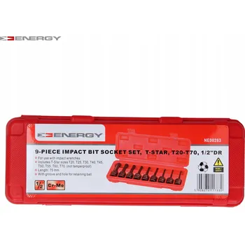 Vrták Sada Energy nářadí NE00283