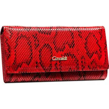 4U Cavaldi peněženka z pravé kůže červená - dámská