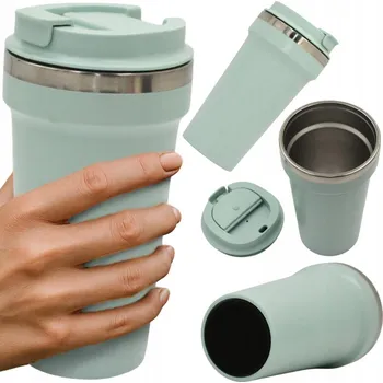 TERMOHRNEK TURISTICKÝ EXCELLENT HOUSEWARE 500 ML - ZELENÝ