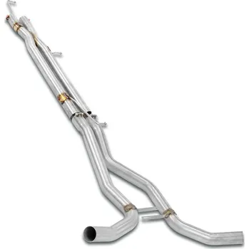 Střední díl výfuku Středová trubka, pravá-levá + X-pipe (nahrazují originální středový díl výfuku) Supersprint 401413