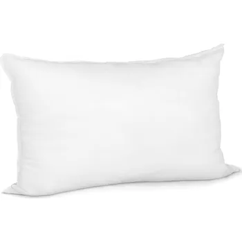 Povlak na dekorativní polštářek Textilomanie Povlak na polštář s knoflíky 40 x 60 cm bílý