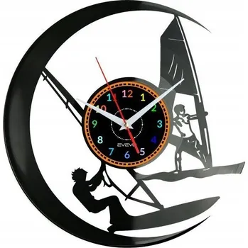 Hodiny Serfing Nástěnné hodiny Vinylová deska Moderní dekorativní krása
