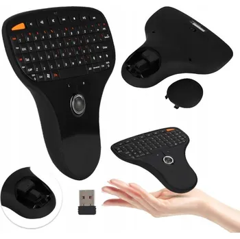 N5901 Klávesnice QWERTY s Trackballem 2.4G